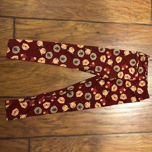 Kids Lularoe woodland animal leggings